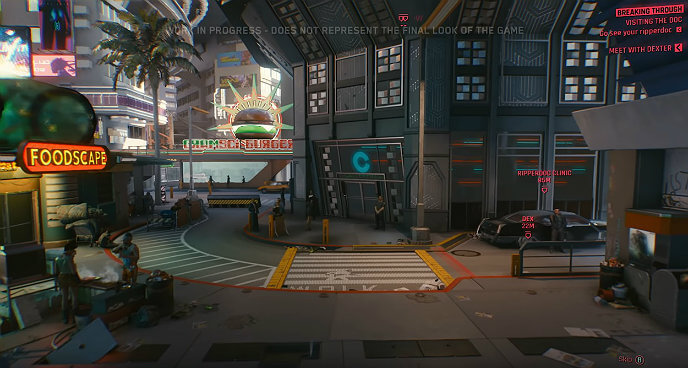 Cyberpunk 2077 скриншот из игры 2