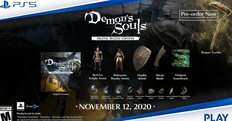 Раскрыто содержание полной версии Demon's Souls Remake