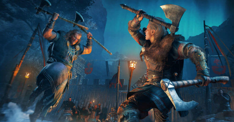 Assassin's Creed Valhalla для PS5 получила поддержку DualSense