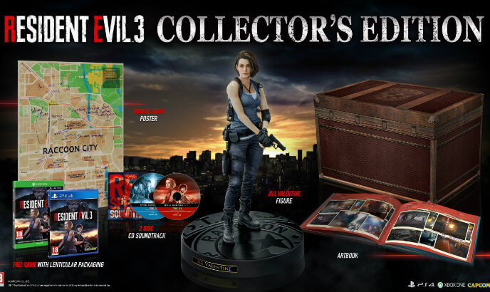 Скриншот Resident Evil 3 collectors