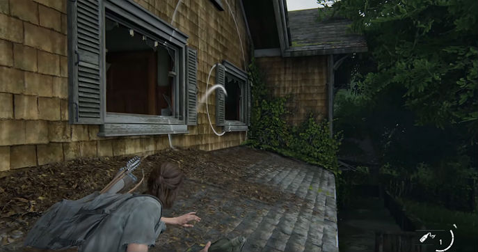 Скриншот The Last of Us: Part II (Элли геймплей)