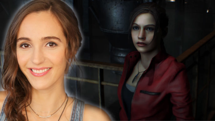 Стефани Панизелло вместе с Клер из ремейка Resident Evil 2