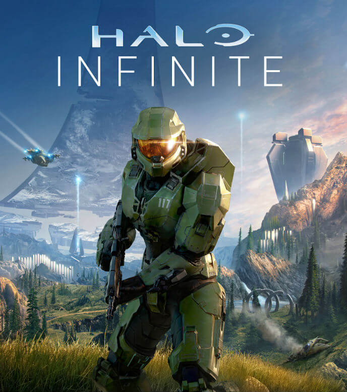 Официальная обложка Halo Infinite для Xbox Series X