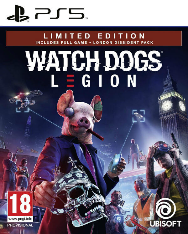 Обложка Watch Dogs: Legion на PS5