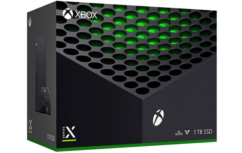 Официальное фото коробки Xbox Series X