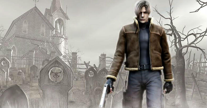 Показан уровень 5-4 из мода Resident Evil 4 HD Project