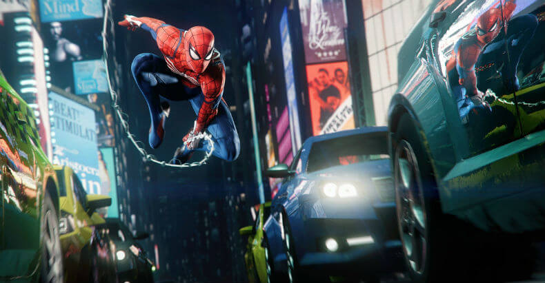 Видео Spider-Man: Remastered для PS5 с трассировкой лучей